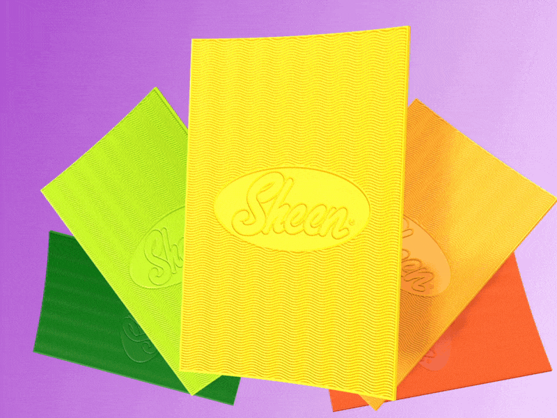 Sheen animation branding cinema 4d logo motion graphics products sheen