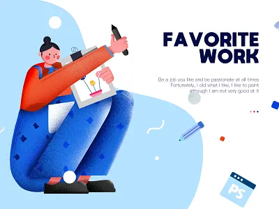 My work illustration ui 插图 设计