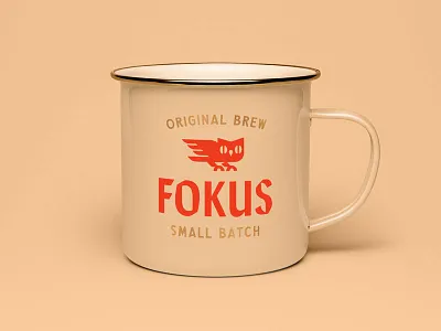 Fokus branding coffee coffee bean logo owl san francisco