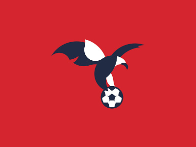 Logo for the US National Team. design flat icon logo vector