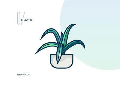 花木为植-07 illustration vector