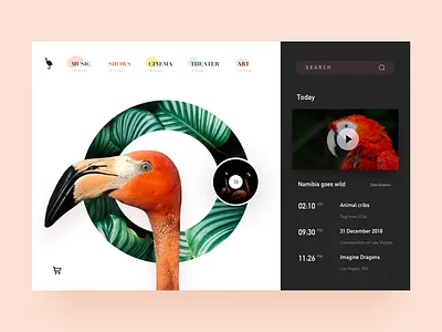 WILD PICTURESQUES & ART art article blog branding design music shop typography ui ux vector web