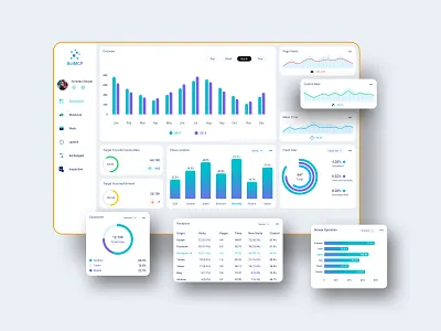 BotMCP Dashboard UI appdesigner bitcoin blockchain bot coin cryptocurrency customillustrations developer ethereum illustration isometric mobile app redesign token ui ux webdevelop webdevelopers webdeveloping webdevelopment