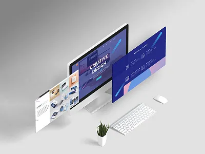 UI design for a portfolio website branding clean design icon identity logo minimal typography ui ux web website