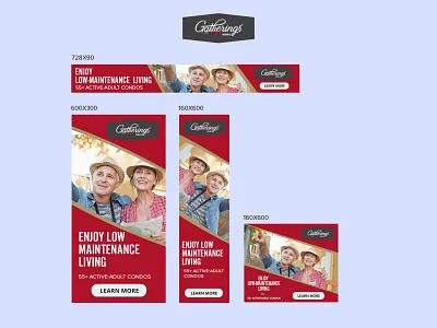 Gatherings Banner Design ad advertisement banner design flyer graphics instagram nisha nisha droch nisha f1 vector