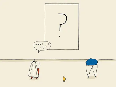 36 Days of Things in a Room Beginning with...Q (Part 1) bird illustration q question what is it