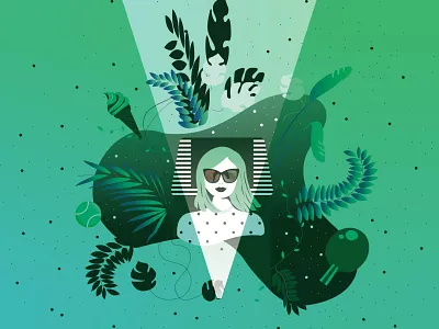 Shot #6652487 art direction design campaign design gradient graphic design illustration nature summer