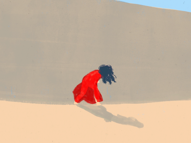 Maggie Rogers animation celanimation dance fan art framebyframe gif illustration loop music video rotoscope rotoscoping stopmotion