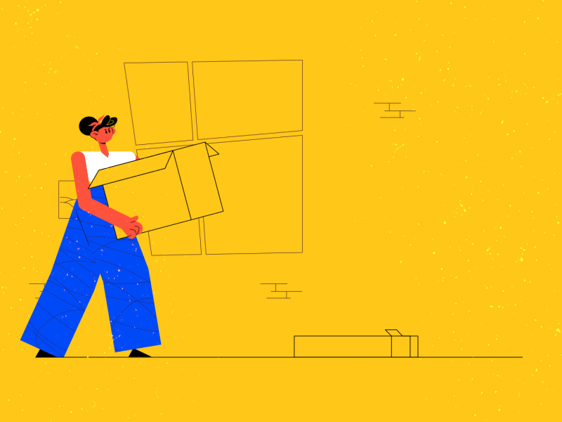 IKEA logo animation 2d animation charachter design ikea logo motion rigging storytelling