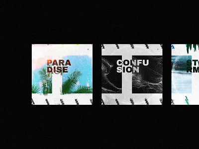 Ashku cover #2 album cover glitch music vinyle