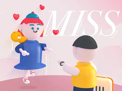 miss 3d c4d
