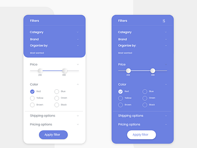 Filter adobe xd app design mobile mobileapp ux