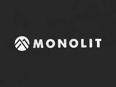 Monolit logo branding design graphic icon illustration illustrator logo typography vector