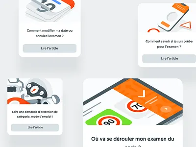 🆕 illustratedCards app design system faq help illustration isometric isometry navigation responsive style guide ui webapp website