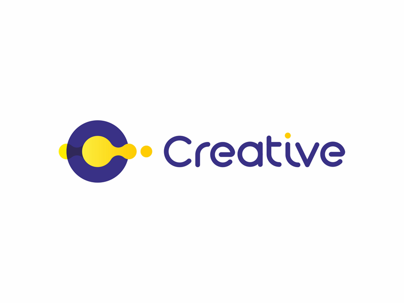 Example of Creative, logo design for multimedia agency