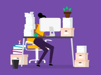 Match - Busy Freelancer Illustration branding business busy design freelance design freelance designer freelancer freelancing illustration vector