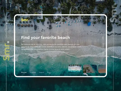 Smr. - Website agency business creative denisbujupaj design elitefingers minimal portfolio ui ux web web design