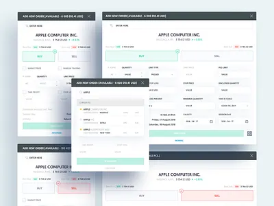 Asseco ePromak Next - orders app bank app banking dashboard financial app interface investing investment trading trading platform ui ui design ux ux design ux ui uxui