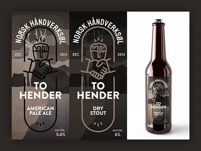 To Hender Packaging Label brand brand agency brand design brand identity identity design mockup packaging product design rebrand ui uiux