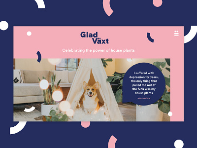Glad Växt - Digital brand branding bristol creatives design digital digital design graphic design logo ui website website design