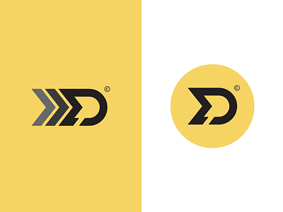 MD Monogram Concept #1 blackdesign brand colordesign concept creative design fast graphic md mdmonogram monogram rallydriver speed trademark unique yellowdesign