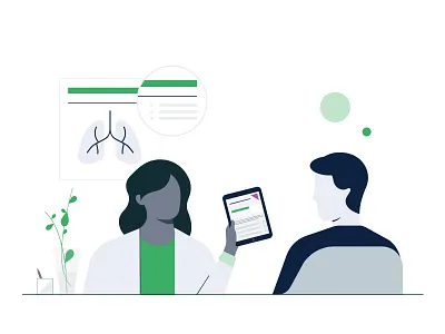 Explain Procedure_EIDO Vault design flat illustration ui vector