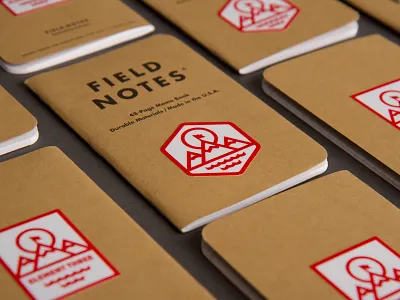 Element Three Field Notes stickers adventure badge colorado denver illustration mountains outdoors stickers