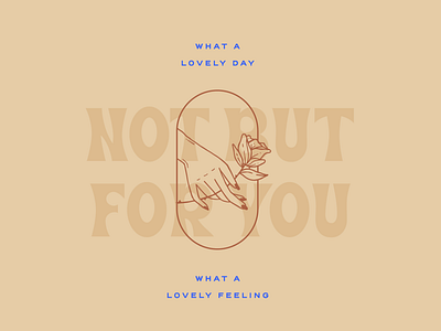 If Not For You, Bunny colorful design digital digital illustration digital painting drawing floral graphic hand drawn handlettering illustration lettering marker micron pen pastel sketch