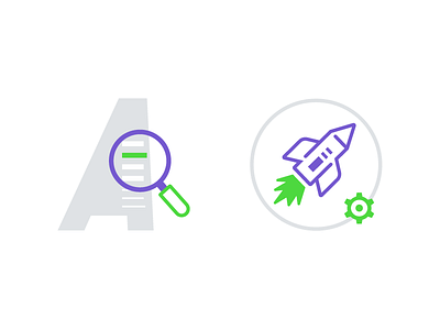 Appway Entity Search appway entity icon icon design iconography product rocket search