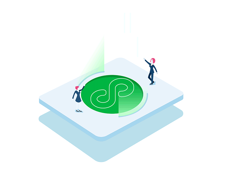 2.5D graphic design 2.5d app design icon illustration poster ux web 涂鸦小p