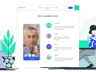What We Treat Consultation animation app branding design healthcare illustration interaction minimal product design startup typography ui ui ux user research ux web website