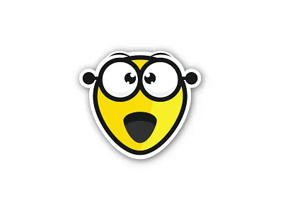 Flat Character Face Design alien art black cartoon cartoon character cartoon illustration charecter design face flat graphic design illustration vector yellow