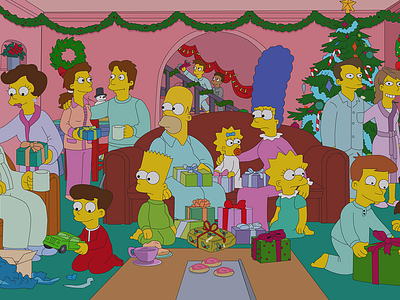 Simpsons illustration art cartoon illustration design simpsons vector vector illustration vectorart