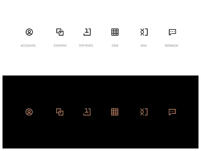 Fashion Icons design iconography modern simple vector web