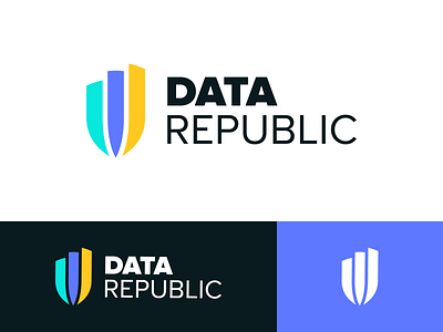 Data Republic Branding Concept brand design brand identity branding concept identity identity design logo