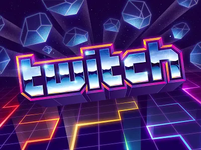 Twitch lunchbox 1980s art design illustration illustrator outrun photoshop retro retrowave signalnoise synthwave twitch vaporwave