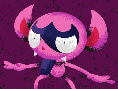 Impidimp art black conceptual dark fairy galar gen 8 illustration impidimp love pokemon red shading shield stipple sword vector