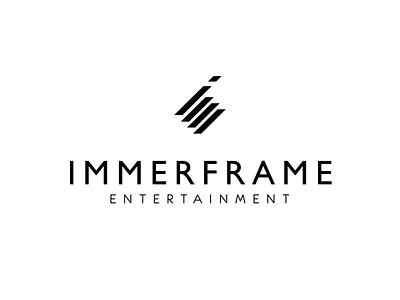 Immerframe branding clean design logo vr