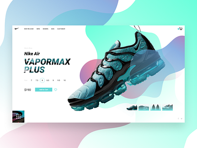 Figma test color design figma gradient nike shop sport web
