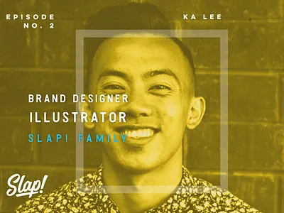 CenterStage | Episode No. 2 art artist brand branding design designer family headshot highlight illustration illustrations illustrator roster slap slaptastick startup stickers typography ui yellow
