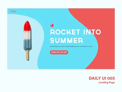 DAILY UI 003 app daily ui daily ui challenge dailyui design tinder ui unsplash ux vector xd
