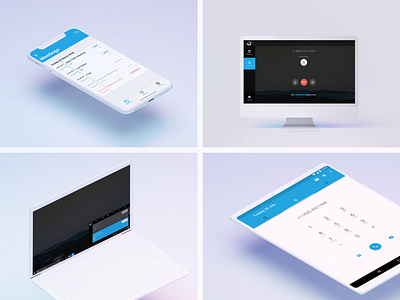 Cross-platform meetings app android conference room design ios meetings ui ux windows app