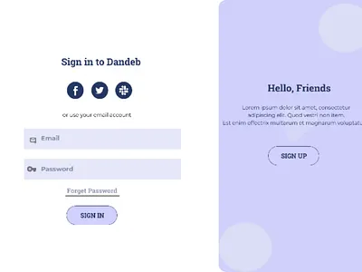 Login interface designwithuche