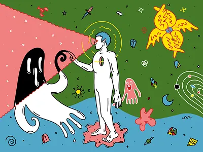 Visions angel angels demon demons drugs ghost ghosts hallucination hallucinations lyrics mushroom music saintseneca shrooms spirit spirits trip trippy visions