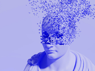 Blast 3d blender illustration minimal
