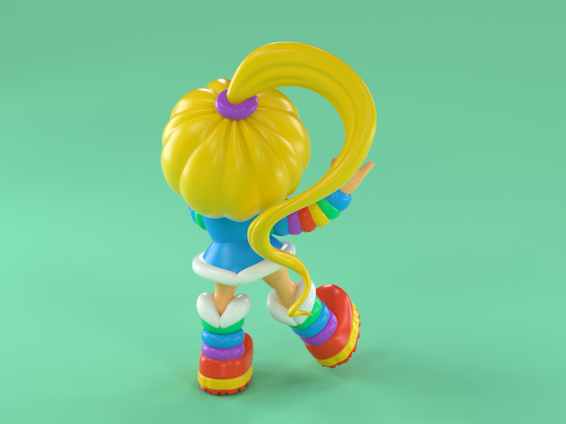 View-Master Rainbow Brite – Pochette 3 Disques 3D (Français, Neuf)