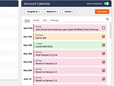 CRM Opportunities Dashboard product design ui ui design ux ux design
