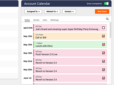 CRM Opportunities Dashboard product design ui ui design ux ux design