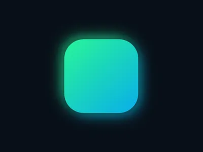 CSS Glow Icon css glow in the dark icon