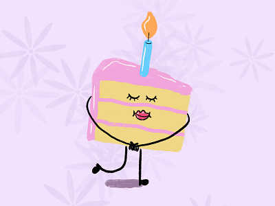 Food Journal Day 28 cake cakes cartoon design doodle food hand drawn illustration procreate sketch